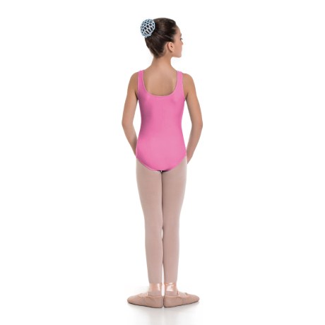 Girls Tank Leotard, Lycra Matt Cameo