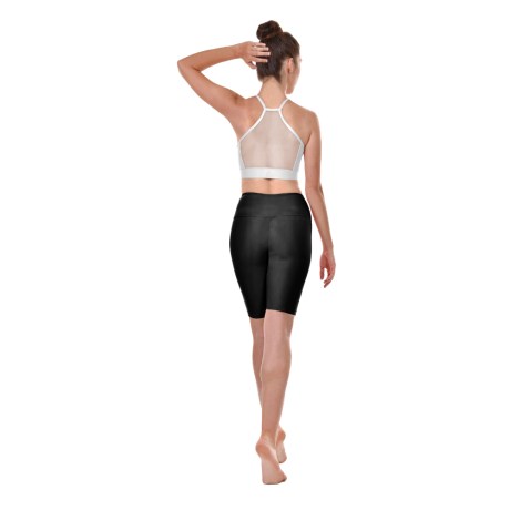Female Active Fitted Bike Shorts Medium, Meryl Black