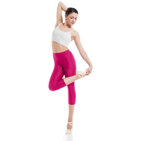 Female Waistband Fitted Capri Leggings, Meryl Diva