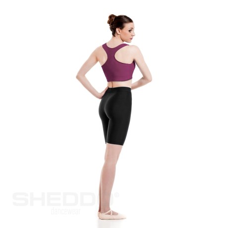 Tank Crop Top With Sports Back Lycra Matt, Snob