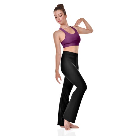 Female Tank Crop Top Criss Cross Back Straps, Lycra Matt