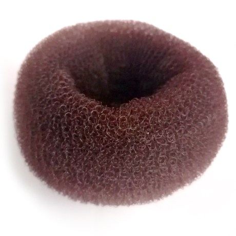 Hair Bun Shaper Maker - Donut Bun, Brown