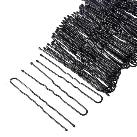 Juvale Metallic Hair Pins Set, Black 10pcs.