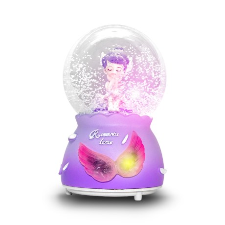 Ballerina - Fairy Snowball with Music and Led Lights