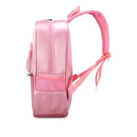 Children's Tutu Strass Backpack with Front Pocket and Side Pouches