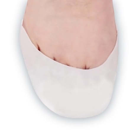 Silicon Pointe Pads One Size (1 Set), Skin Colour