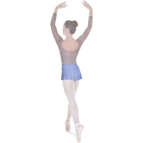 Female Short Skirt with Elastic Waist Band, Lycra Mat, Glicine