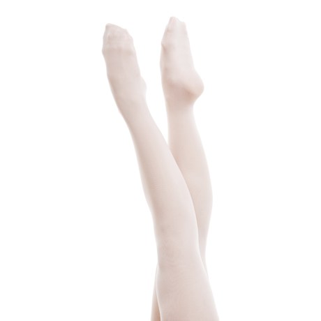 Adults Footed Ballet Tight, 40den Microfibre White