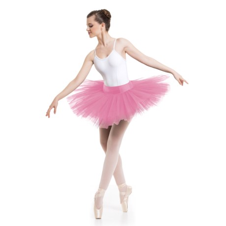 Female 6 Double Layered Tutu With Knicker, Rose Pink